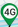 Green 4G pin